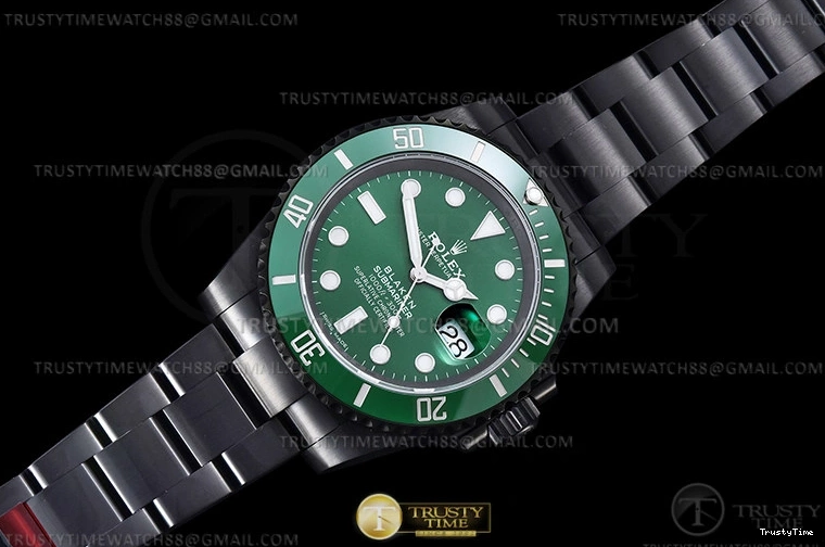 1121 ROLSUB0425A – Blaken Sub 116610LV PVD SS Black V6F V2 VS Cozy 1051